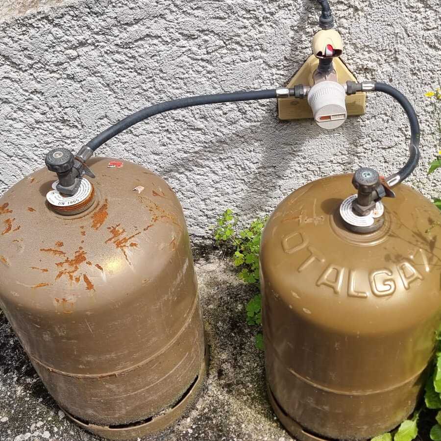 Photo réalisée par Diag Innov représentant une installation gaz GPL